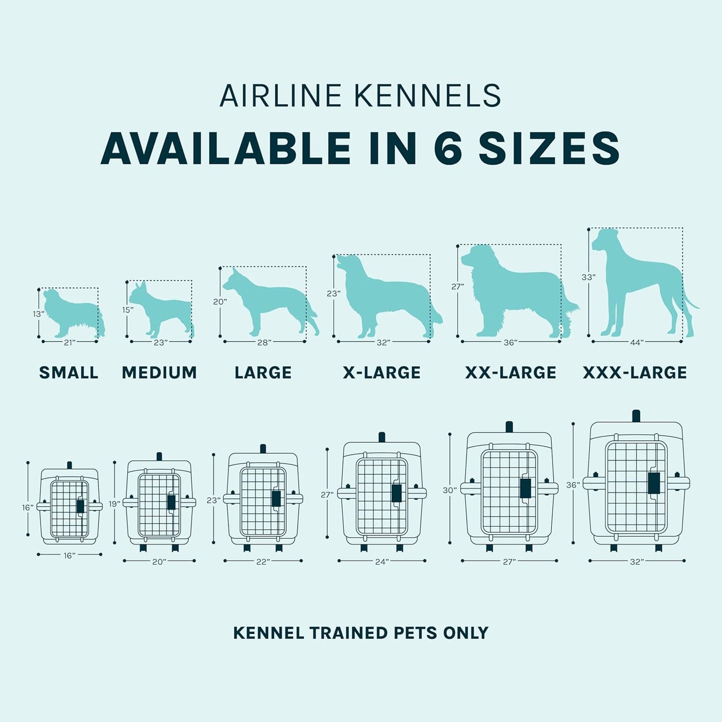 Sportpet Airline Compliant Large 31.5" Travel Dog Kennel - Durable Plastic Carrier with Removable Wheels and Food Bowls, Collapsible for Indoor/Outdoor Use, Suitable for Dogs up to 28"L and 20"H - Cream/Gray
