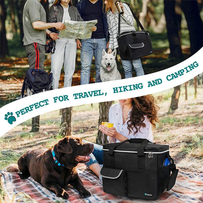 Medium Black Dog and Cat Travel Bag
